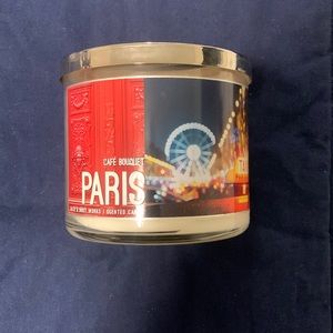 Bath And Body Works Paris Cafe Bouquet 3 Wick Candle